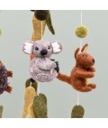 Nursery Cot Mobile Hanging | Australian Animals